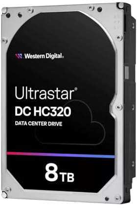 HGST Ultrastar DC HC320 HUS728T8TAL5204 8 TB Hard Drive - 3.5 Internal - SAS [12Gb/s SAS]