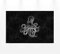 BRICOFLOR Tafel Bild mit Oktopus | Industrial Leinwandbild in Schwarz Weiß für Büro und Küche | Modernes Wandbild auf Canvas mit Kraken Design