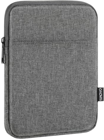 TiMOVO 6-7 Inch Sleeve Case for eReader Book Paperwhite/Colorsoft Signature Edition, Protective Sleeve Cover Pouch Bag Carrying Case for E-Reader/Oasis & Kobo Devices, Dark Gray