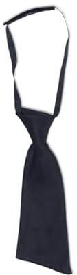 GIBLOR'S - Cravatta da Donna per Ricevimento, Congresso, Caffetteria, Bar, Hotel, Cameriere in Poliestere, taglia unica, colore Nero