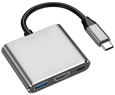 LLHCF Adaptador USB C 4K HDTV salida PD100W carga USB 3.0 transferencia de datos de alta velocidad para dispositivos Mate30 convertidores HDMIs