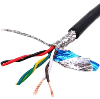 Cavo multicore STP 1 metro 18-22 2-8 core Cavo di segnale RS485 in rame puro(6 Core 18awg 0.75mm)