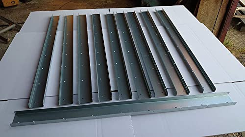 Postfix 795mm Long Trellis Fence Height Extension Arms/Toppers VALUE PACK OF 5 PAIRS - NO TRELLIS INCLUDED! **Use with SLOTTED CONCRETE FENCE POSTS **
