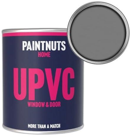 PaintNuts UPVC Window & Door Paint - RAL-7037 - DUSTY GREY Gloss 250ml Tin