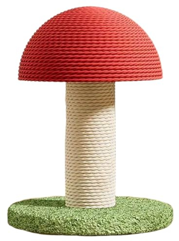 Albero Per Gatto in Sisal, 18 Cm/28 Cm Di Alto Tiragraffi per Mobili, Paletto Da Gratta in Sisal, per Esercizio Gattini, Stimolazione Mentale, Esercizio Fisico