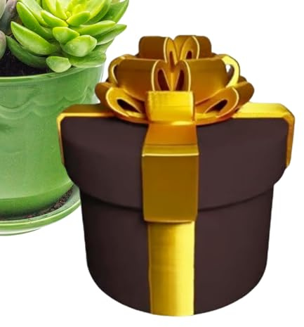 Tyinerc Boîte Puzzle À Vis Emboîtables | Fournitures pour Événements À Thème Imprimées en 3D - Boîte À Farces De Noël - pour Ados Adultes Collectionneurs Enseignants Anniversaire Noël Réunions