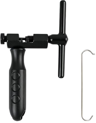 Dérive Chaîne vélo pour Chaîne de 5 à 12 Vitesses, demonte chaine velo facilement, broche de rechange et pince chaine velo pour entretien vélo, Entretien et Sécurisé, Durable et Léger