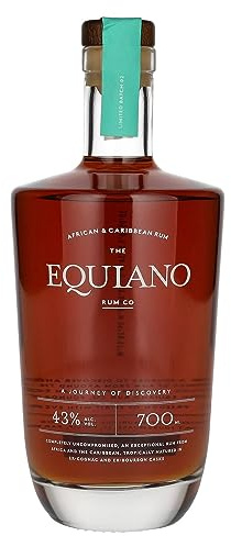 Equiano Original Dark Rum - 70cl - The World's First African & Caribbean Rum - Multi Award Winning - The Perfect Session Rum - Special Dark Rum Gift