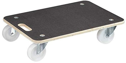 WAGNER Plataforma de Carga MM 1614-59 x 39 cm - para Cajas Pesadas, 400 kg Carga Máxima, Asa de Transporte, Superficie Antideslizante, Certificado FSC® - 20161401