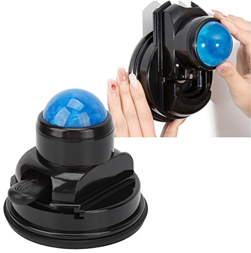 Brrnoo Massageball Rücken, 360 Grad Wandmassagerolle, Massagerolle für die Wand massageball mit Saugnapf, Selbstmassagegerät für Muskelkater, Schultern, Nacken, Rücken
