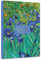 A5 Planer und Notizblock mit Haftnotizen – Van Gogh Iris Design