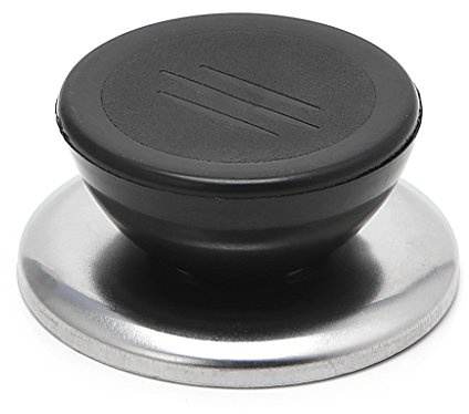 MDHQ 1Pc Black Metal Cookware Lid Replacement Knob Handle