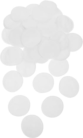 Mikinona Discos de Algodón Puro Doble Cara 100 Pcs, Almohadillas Desmaquillantes Reutilizables y Lavables para Limpieza Facial, Cuidado Piel y Eliminación de Maquillaje Diaria
