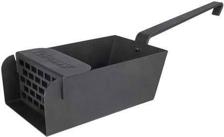 Petromax Kohlenschaufel – Robuste Stahlschaufel mit Sieb-Einsatz. Praktischer Helfer zum Befüllen und Reinigen von Grill & Feuerstelle.