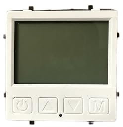 Digital Thermostat - für Fussbodenheizug Aufputz Wasser Heizug Raumthermostat Wandheizugn mit Bodensensor | weiß - Thermostat