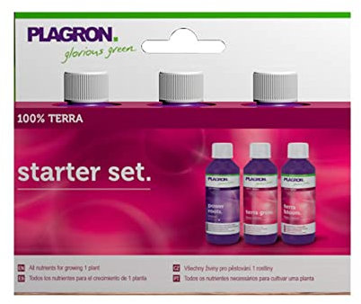 PLAGRON STARTER SET 100% TERRA