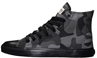 Ethletic Unisex - Canvas Sneaker - Black Cap Hi Cut - Fairtrade Produkt
