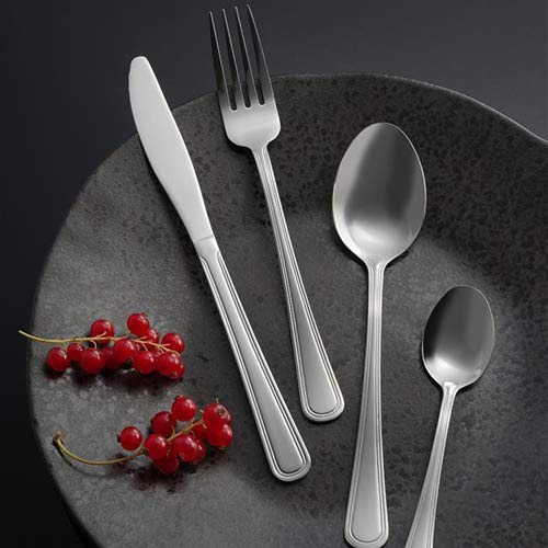 Fine Dine 764541 Cantine Lot de 12 fourchettes en acier inoxydable 18/0 Diamètre 197 mm
