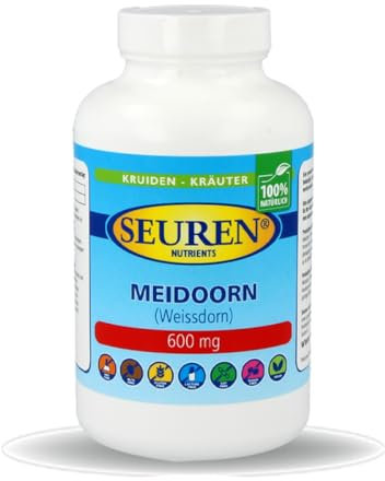 Seuren Nutrients Weißdorn 600 mg 100 Kapseln