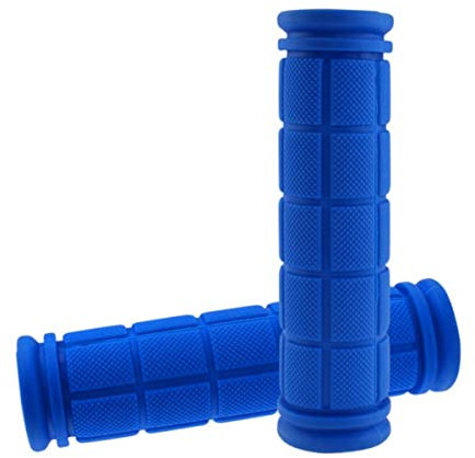 1 Paire de poignées de vélo Bleu foncé pour Enfants ergonomiques, Antidérapante en Caoutchouc Souffle poignée de vélo de Montagne