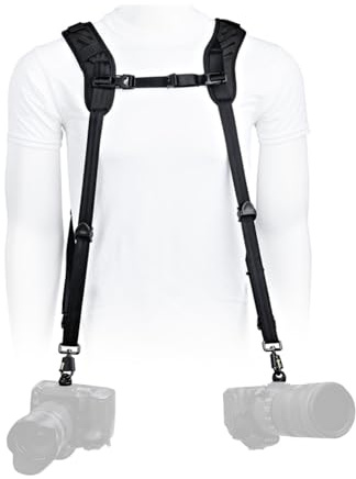 Blackline II Double Camera Harness - Best Double Camera Strap