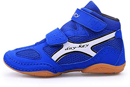 Ybberik Chaussures de Lutte Légères pour Enfants, Garçons, Filles, Jeunes, Adolescents