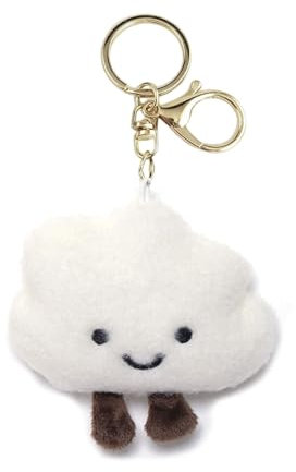 LEEINTO Wolken-Anhänger - Stilvolles Telefon, Anti-Verlust-Lanyard, Personalisierte Schlüsselanhänger, Dekoration für Damentaschen, Rucksäcke, Geldbörsen