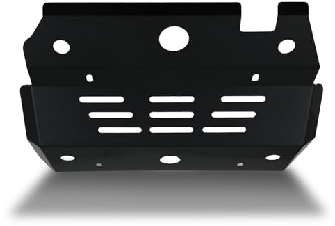 Predator4x4 Matte Black Skid Plate Compatible with Toyota Hilux MK7 Vigo 2005-2015 Underbody Pickup Guard Skid Engine Bash Shield Impact Protection Off Road 4x4 Vital Component Cladding