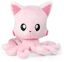 Tentacle Kitty Cotton Candy Scented Pink Plush Collectible | Measures 8 Inches Tall | Adorable