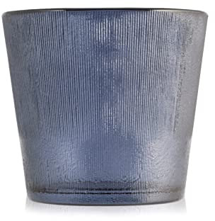 H&H Set 10 Portatealight, Vetro, Nero, 7.5cm