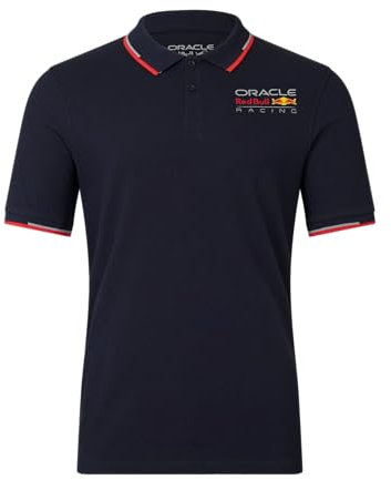 Red Bull Oracle Racing Essential Polo, Unisex Medium - Original Merchandise