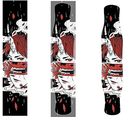 FEETOX Skateboard Klebeband 120 * 25cm(48X10inch) Skateboard Grip Tape Skateboard Aufkleber Bubble Free Waterproof Longboard Griptape Skateboard Grip Tape AC583 Skateboard Aufkleber