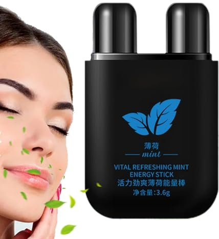 Inhalador nasal de doble orificio: refrescante inhalador nasal antisueño de 2 agujeros inhalador nasal portátil | Cuidado de la nariz olfateador nasal, seguro para el aprendizaje i lecciones, horas