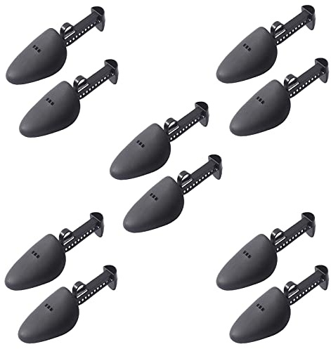 Sonhomay 5 Pairs Shoe Stretcher Shoe Tree Adjustable Length Shoe Shaper Sneaker Tree Expanders Support Instep Expanders for Women Men Sneakers Shoes Boot Holder EU 39-46/ Men US 7-12