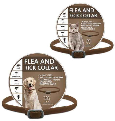 2PCS Collar for Dogs Repellent,For Large Medium & Small Dogs with Adjustable Design Dog Collar Strong Repellency Slow Release, Water-Resistant