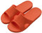 Bathroom Shower Slipper Soft Sliders Cloud Slippers for Women & Men Anti-Slip Lightweight Pool Beach Sandal (orange,3)