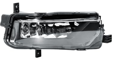 LONGLING Phare antibrouillard de remplacement droit (côté passager) avec ampoule, pour VW Crafter, MAN TGE 2017-2025