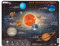 Larsen Puzzle SS1 Sonnensystem, Alter 4–12, Planeten Lernspiel, 70 Teile, Astronomie entdecken, stabiles Tray & Rahmen, Made in Norway