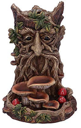 Nemesis Now Wisest Dryad Tree Spirit Green Man Rückfluss-Räuchergefäß, Polyresin, Braun, Einheitsgröße