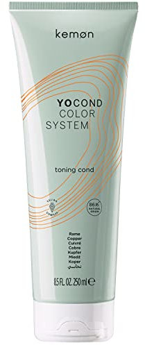 Kemon - Yo Cond Rame, Condizionante Riflessante di Origine Naturale, con Estratto di Yogurt e Piante Officinali Lenitive e Bio, 250 ml