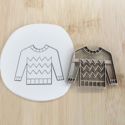 Pullover cookie cutter Fondant Keksstempel/Ausstechform keksausstecher PLA ca.8cm