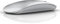 Uiosmuph Ratón Inalámbrico Bluetooth, Silencioso Wireless Mouse, 3 Modos (Bluetooth 5.1/5.1+2.4G) Ratón Ergonómico para Portátil, MacBook, PC, Windows, Android, iPad (Plata)