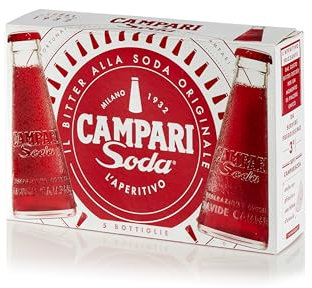 Campari Soda, Aperitivo all'arancia - Confezione da 60 x 98 ml