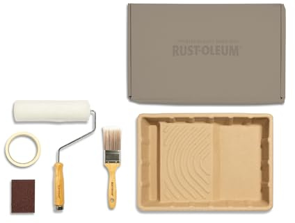 Rust-Oleum Ready to Roll - Eco Paint Kit (Large) - Chalky Wall Paint Restful Neutrals