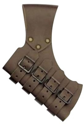 Sabre Sword Holder | Adjustable PU Leather Sabre Cover | Belt Accessory for Holster - Cosplay Fantasy Dummy Weapon Accessory