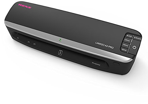 Renz 343300900 Lamigo A3 Pro Laminiersystem, Arbeitsbreite 330 mm, Folienstärke max. 2 x 125 mic