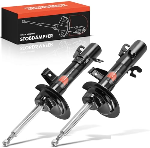 Frankberg 2x Amortisseur à gaz Avant Gauche Droite 412mm Pression de gaz Compatible avec M.i.n.i Cabriolet R52 M.i.n.i R50 R53 Remplacer# 334622,334621