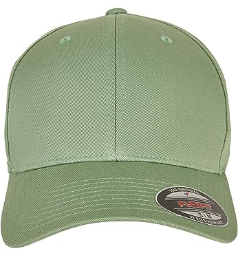 Flexfit 6277-Flexfit Wooly Combed Gorra de béisbol Unisex Adulto, Verde (Dark Leaf Green), Youth