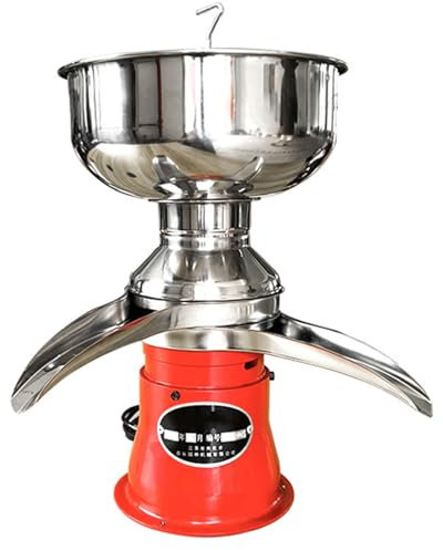 Professional Whipped Cream Dispenser Cream Separator for Goats Milk, Large Milk Cream Centrifugal Separator, Electric Cream Separator, Multifunctional Stainless Steel Cream Butter Milkshake