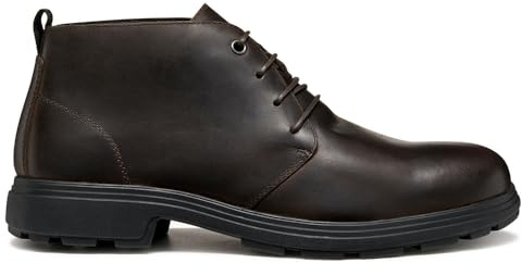 Geox U Meiern, Stivale alla Caviglia Uomo, caffè, 43 EU